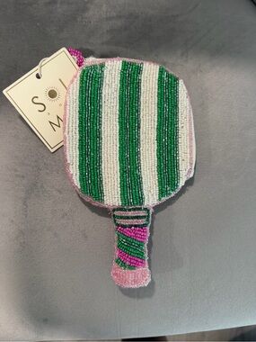 PICKLEBALL BEADED WALLET / PRICE IS FIRM